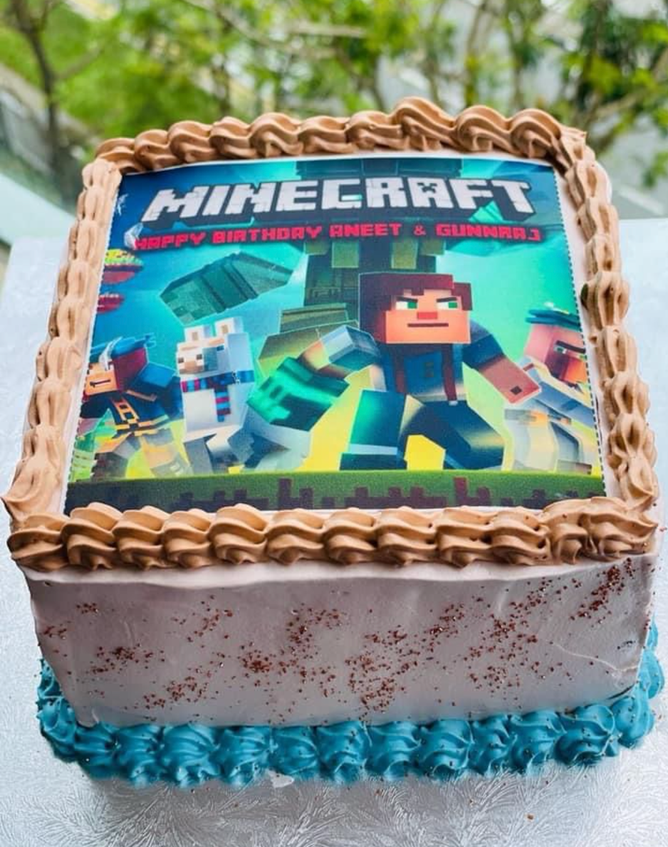 Minecraft Cake