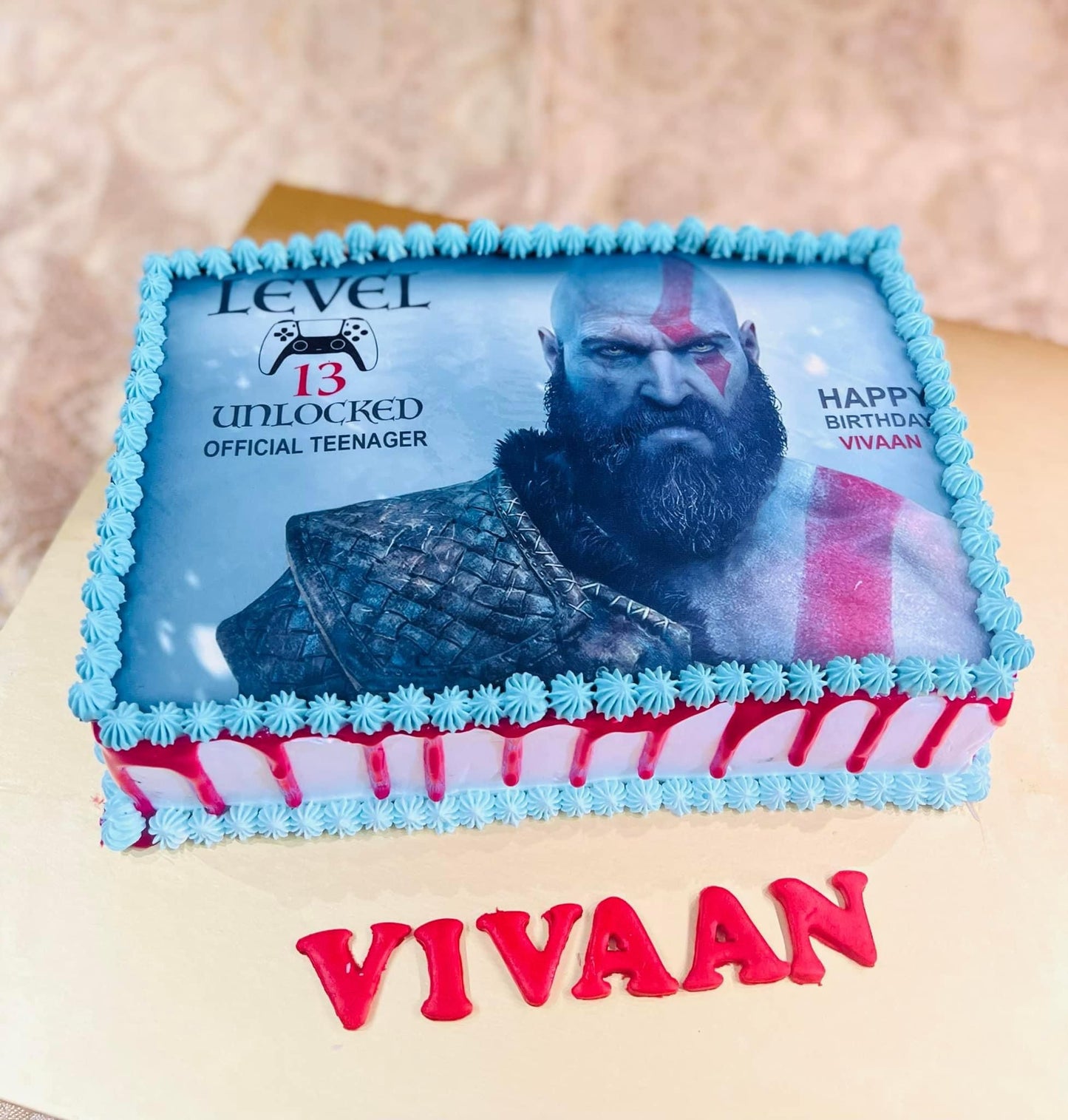 God Of War Cake